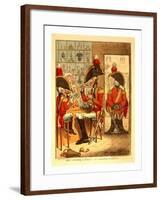 Hero's Recruiting at Kelsey's or Guard Day at St. James'S-null-Framed Giclee Print