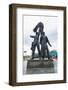 Hero Statues, People's Friendship Arch, Kiev (Kyiv), Ukraine, Europe-Michael Runkel-Framed Photographic Print
