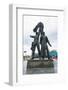 Hero Statues, People's Friendship Arch, Kiev (Kyiv), Ukraine, Europe-Michael Runkel-Framed Photographic Print