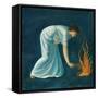 Hero war in der griechischen Mythologie eine Priesterin der Aphrodite in Sestos-Edward Burne-Jones-Framed Stretched Canvas