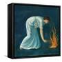 Hero war in der griechischen Mythologie eine Priesterin der Aphrodite in Sestos-Edward Burne-Jones-Framed Stretched Canvas