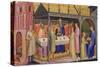 Herod's Banquet-Lorenzo Monaco-Stretched Canvas