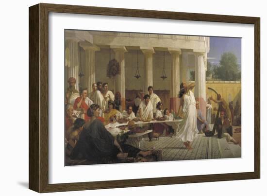 Herod's Birthday Feast, 1868-Edward Armitage-Framed Giclee Print