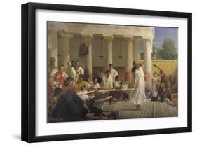 Herod's Birthday Feast, 1868-Edward Armitage-Framed Giclee Print