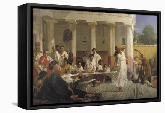 Herod's Birthday Feast, 1868-Edward Armitage-Framed Stretched Canvas