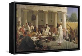 Herod's Birthday Feast, 1868-Edward Armitage-Framed Stretched Canvas