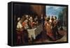 Herod's Feast, 17th Century-Frans Francken II-Framed Stretched Canvas