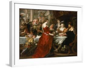 Herod's Feast-Peter Paul Rubens-Framed Giclee Print