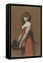 Hérodiade-Jean Jacques Henner-Framed Stretched Canvas