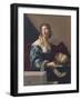 Herodias Bearing Head of St John Baptist-Claude Mellan-Framed Giclee Print