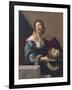 Herodias Bearing Head of St John Baptist-Claude Mellan-Framed Giclee Print