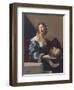 Herodias Bearing Head of St John Baptist-Claude Mellan-Framed Giclee Print