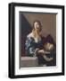 Herodias Bearing Head of St John Baptist-Claude Mellan-Framed Giclee Print