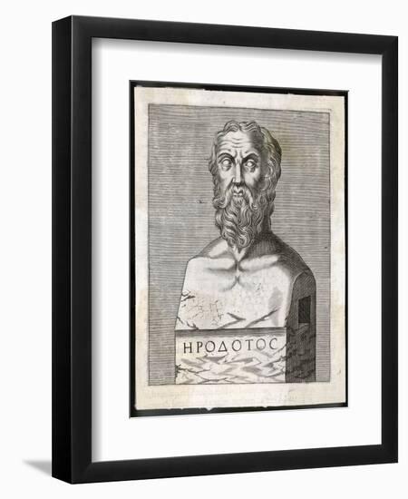 Herodotus Greek Historian-null-Framed Art Print