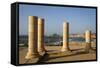 Herods Palace Ruins, Caesarea, Israel, Middle East-Yadid Levy-Framed Stretched Canvas