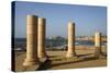 Herods Palace Ruins, Caesarea, Israel, Middle East-Yadid Levy-Stretched Canvas