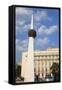 Heroes of the Revolution of 1989 Monument, Piata Revolutiei, Bucharest, Romania, Europe-Ian Trower-Framed Stretched Canvas