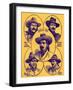 Heroes of the Wild West-Robert Prowse-Framed Giclee Print