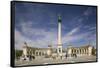 Heroes' Square in Budapest-Jon Hicks-Framed Stretched Canvas