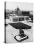 Heroes' Square in Vienna with a War Memorial Against Background of Museum of Natural History-Robert Hunt-Stretched Canvas