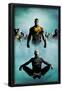 Heroic Age: X-Men No.1 Cover: Colossus, Wolverine, Storm, Rogue, and Magneto-Jae Lee-Framed Poster
