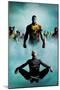 Heroic Age: X-Men No.1 Cover: Colossus, Wolverine, Storm, Rogue, and Magneto-Jae Lee-Mounted Poster