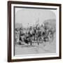 Heroic Sports of the Kraal, a Zulu War Dance, Zululand, South Africa, 1901-Underwood & Underwood-Framed Giclee Print