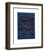 Heroic Strokes of the Bow, c.1928-Paul Klee-Framed Art Print