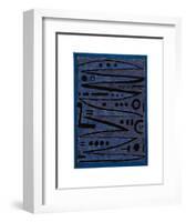 Heroic Strokes of the Bow, c.1928-Paul Klee-Framed Art Print