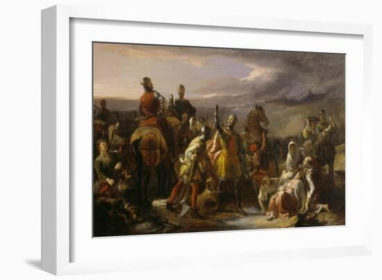 Heroism and Humanity, C.1840-Sir William Allan-Framed Giclee Print