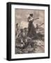 Heroism of the Maid of Sragossa Ad 1808-William Heysham Overend-Framed Giclee Print