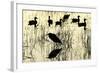 Heron and Ducks, Loxahatchee NWR, Everglades, Florida-Rob Sheppard-Framed Photographic Print