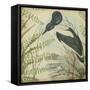 Heron and Ferns I-Vision Studio-Framed Stretched Canvas