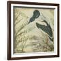 Heron and Ferns I-Vision Studio-Framed Art Print