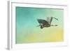 Heron at Sea-Jai Johnson-Framed Giclee Print