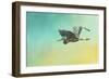 Heron at Sea-Jai Johnson-Framed Giclee Print