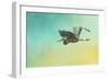 Heron at Sea-Jai Johnson-Framed Giclee Print