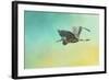 Heron at Sea-Jai Johnson-Framed Giclee Print
