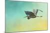 Heron at Sea-Jai Johnson-Mounted Giclee Print