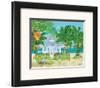 Heron Cottage-Wendy McKinney-Framed Art Print