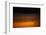 Heron Feeding at Sunset-Paul Souders-Framed Photographic Print