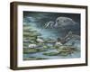 Heron Haven-Carolyn Mock-Framed Art Print