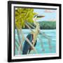 Heron Hideout-Dora Knuteson-Framed Giclee Print