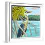 Heron Hideout-Dora Knuteson-Framed Giclee Print