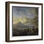 Heron Hunt, Philips Wouwerman-Philips Wouwerman-Framed Art Print