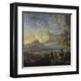 Heron Hunt, Philips Wouwerman-Philips Wouwerman-Framed Art Print