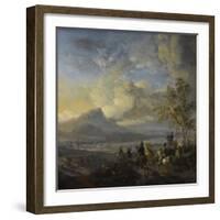 Heron Hunt, Philips Wouwerman-Philips Wouwerman-Framed Art Print