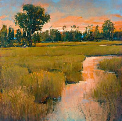 'Heron Lake I' Giclee Print Patrick