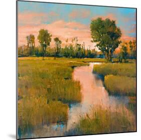 Heron Lake II-Patrick-Mounted Giclee Print