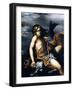 Heron on Dolphin-Salvator Rosa-Framed Giclee Print